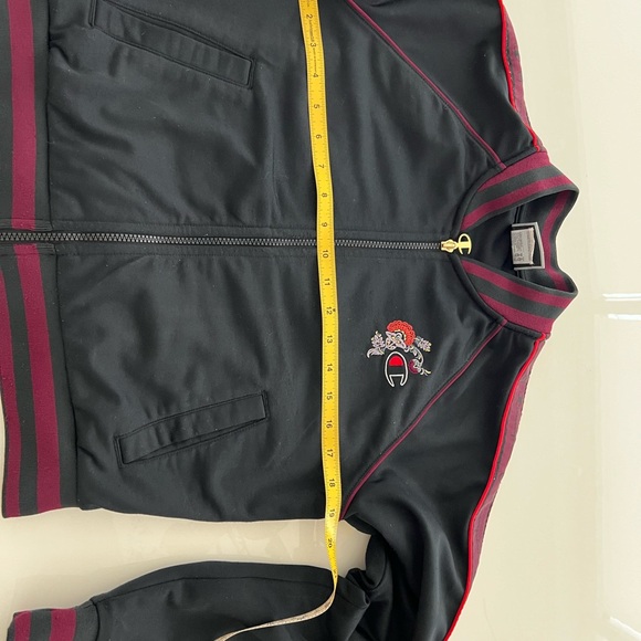 Champion Women’s Block Floral Logo Tracksuit Jacket and Pants size S-XS - Picture 12 of 16